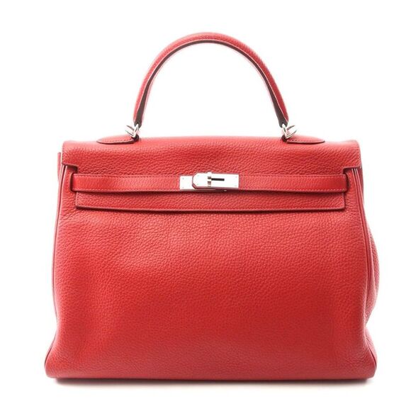 Pre Loved hermes Women red | red Handbags - Picture 1 of 8